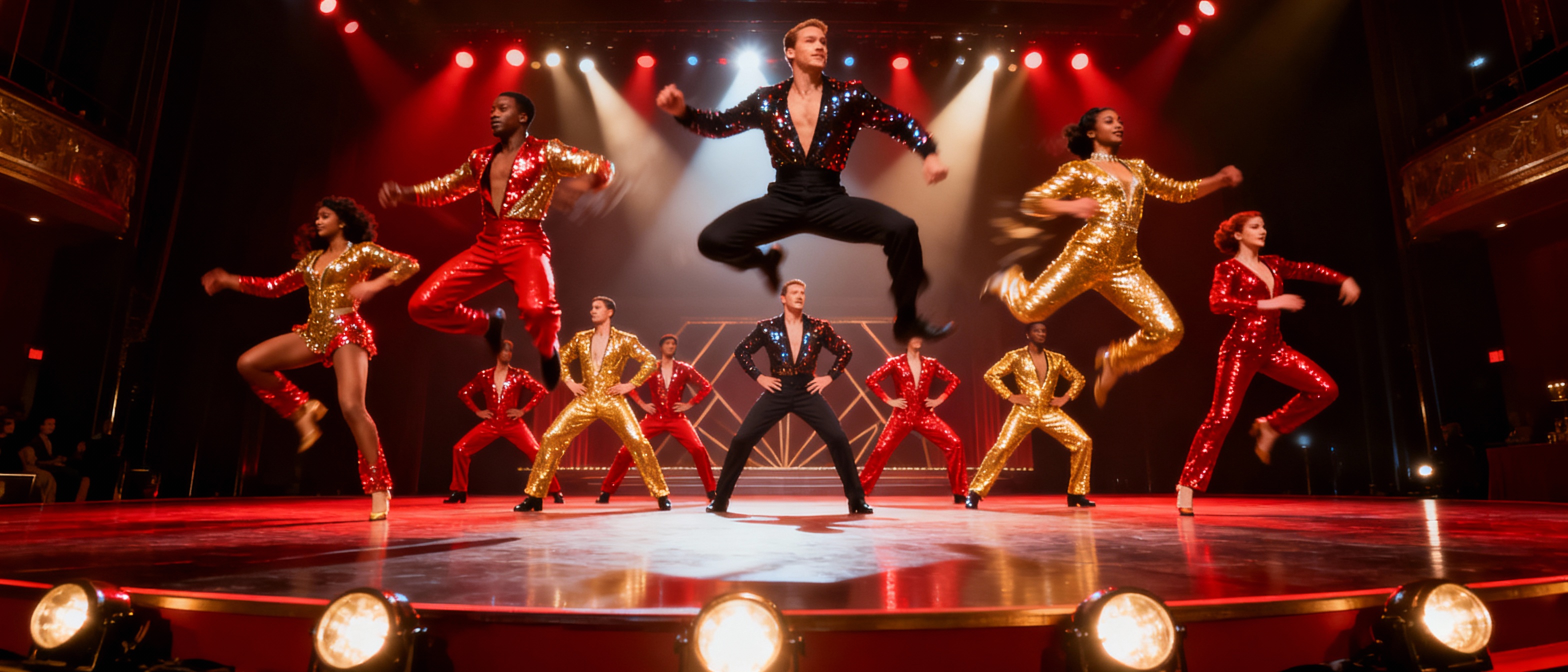 Ensemble dance number